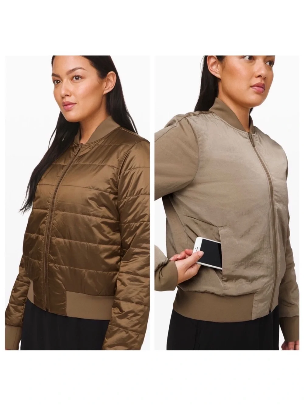 Lululemon Non Stop Bomber Reversible 8